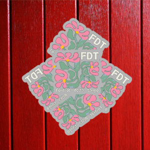 FDT Foxtrot Delta Tango Sticker ,Car Magnet Anti Trump