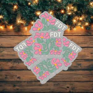 FDT Foxtrot Delta Tango Sticker ,Car Magnet Anti Trump