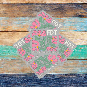 FDT Foxtrot Delta Tango Sticker ,Car Magnet Anti Trump