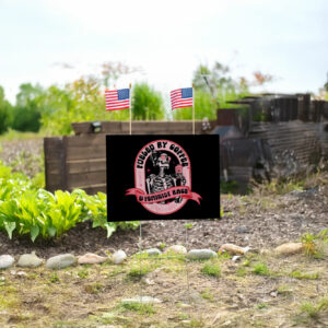 FDT Fueled By Coffee and Feminist Rage Yard Sign