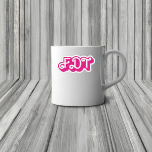 FDT Pink Barbie Mug