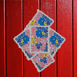 FDT Subtle Anti Trump Sticker ,Car Magnet Floral