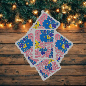 FDT Subtle Anti Trump Sticker ,Car Magnet Floral