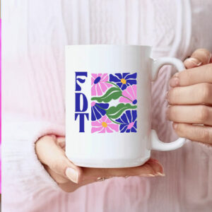 FDT flower Anti Trump Liberal Feminist Human Rights Mug