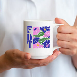 FDT flower Anti Trump Liberal Feminist Human Rights Mug
