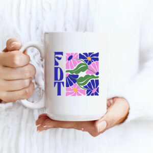 FDT flower Anti Trump Liberal Feminist Human Rights Mug