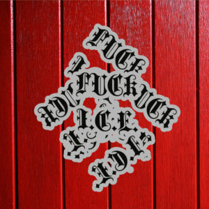 FUCK I.C.E. Sticker ,Car Magnet