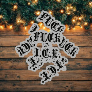 FUCK I.C.E. Sticker ,Car Magnet