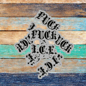 FUCK I.C.E. Sticker ,Car Magnet