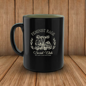 Feminist Rage That Go Hard Fuck Trump Mug