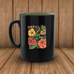 Floral Anti Trump 8647 Mug