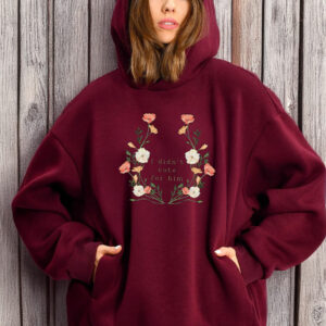 Floral Anti-Trump Statement, I didnt vote for him T-Shirt