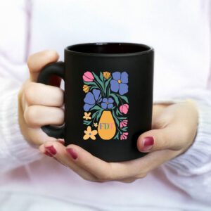 Floral Fck Trump FDT Mug