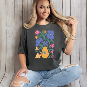 Floral Fck Trump FDT T-Shirt