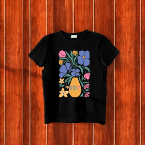 Floral Fck Trump FDT T-Shirt