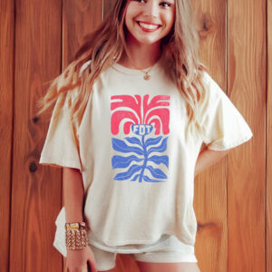 Flower FDT T-Shirt Anti Trump