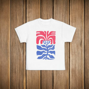 Flower FDT T-Shirt Anti Trump