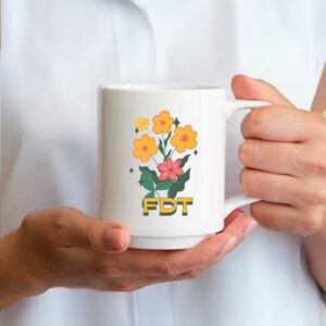 Flower Subtle Anti Trump Mug FDT