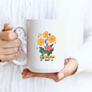 Flower Subtle Anti Trump Mug FDT