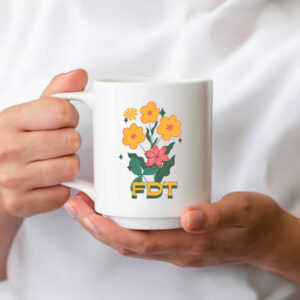 Flower Subtle Anti Trump Mug FDT