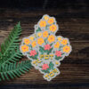 Flower Subtle Anti Trump Sticker FDT
