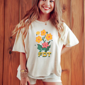 Flower Subtle Anti Trump T-Shirt FDT