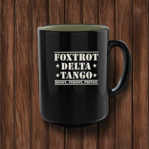 Foxtrot delta tango fdt subtle anti Trump Mug