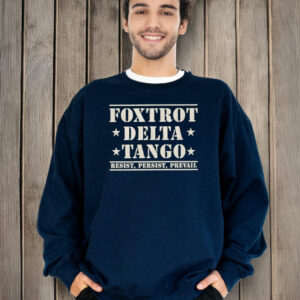 Foxtrot delta tango fdt subtle anti Trump T-Shirt