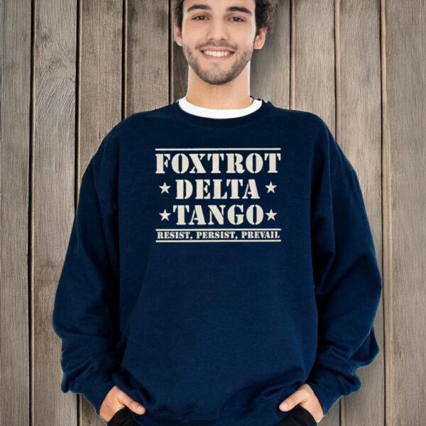 Foxtrot delta tango fdt subtle anti Trump T-Shirt