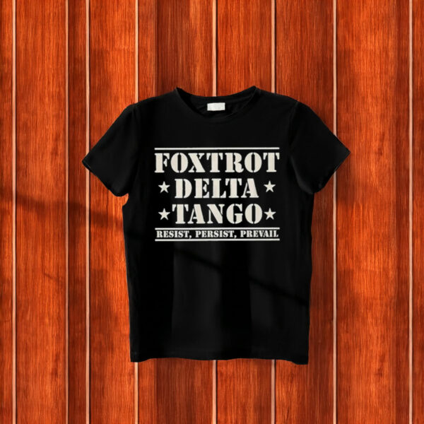 Foxtrot delta tango fdt subtle anti Trump T-Shirt