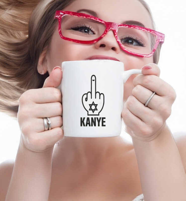 Fuck Kanye Anti Trump Mug
