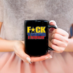 Fuck Trump Colombia Flag Mug