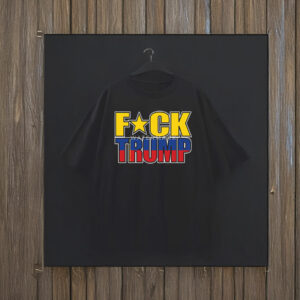 Fuck Trump Colombia Flag T-Shirt