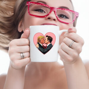 Fuck Trump Donald Trump Elon Musk Love Mug
