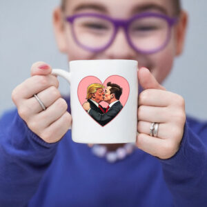 Fuck Trump Donald Trump Elon Musk Love Mug