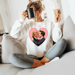 Fuck Trump Donald Trump Elon Musk Love T-Shirt