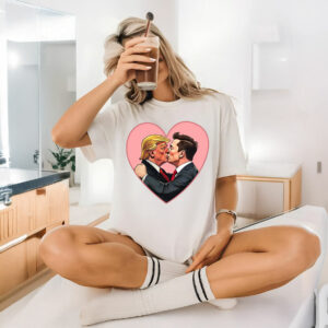 Fuck Trump Donald Trump Elon Musk Love T-Shirt