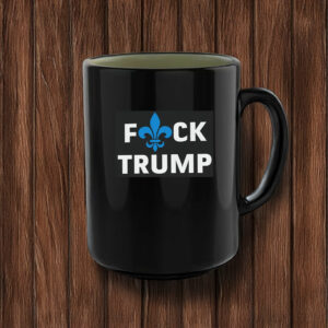 Fuck Trump Fleur de lis Mug