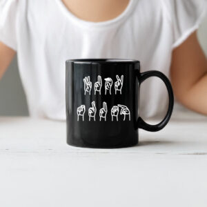 Fuck Trump Sign Language Anti Trump Mug