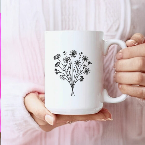 Fuck Trump Wildflower Mug