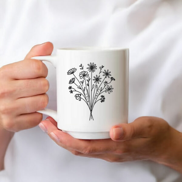 Fuck Trump Wildflower Mug