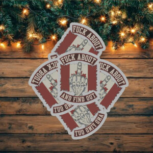 Fuck about and find Anti -Trump Stikcer ,Car Magnet