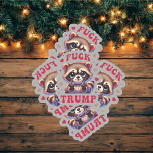 Girly Fuck Trump Sticker ,Car Magnet Anti Trump