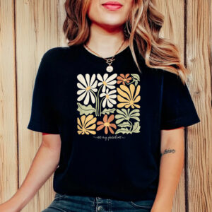 Glow in The Dark Subtle Fuck Trump Flower Not My President T-Shirt