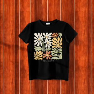 Glow in The Dark Subtle Fuck Trump Flower Not My President T-Shirt