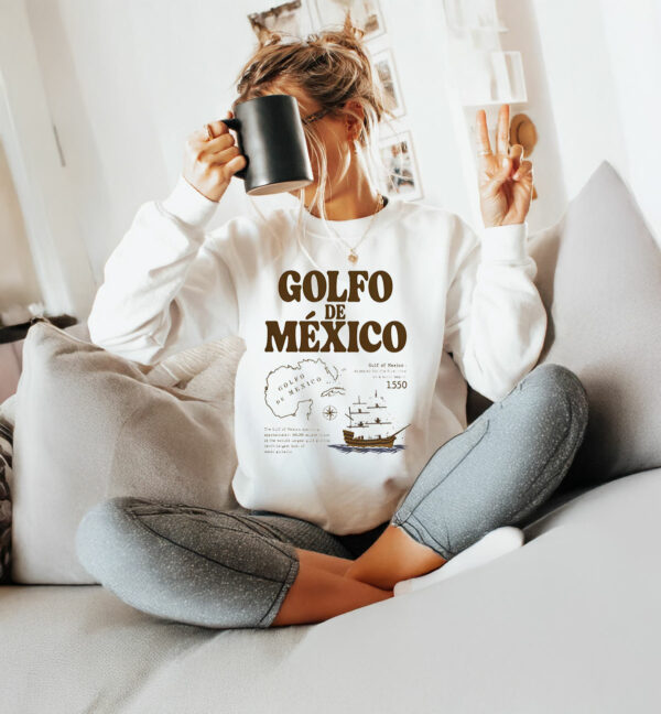 Gulf Of Mexico, Subtle Fuck Trump Antifascist Golfo De México 1550 T-Shirt