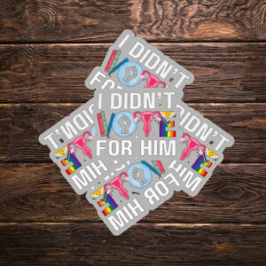 I Didn't Vote For Him Sticker ,Car Magnet Anti Trump MAGA