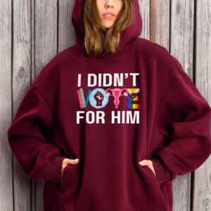 I Didn't Vote For Him T-Shirt Anti Trump MAGA