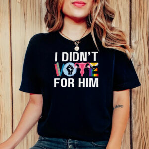 I Didn't Vote For Him T-Shirt Anti Trump MAGA
