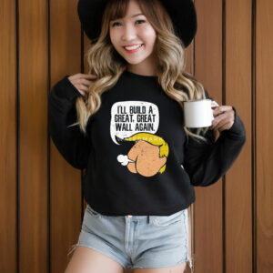 I'll Build A Great, Great Wall Again Anti Trump T-Shirt